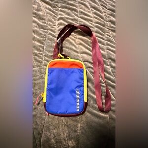 Lululemon Colorblock Crossbody / Festival Bag